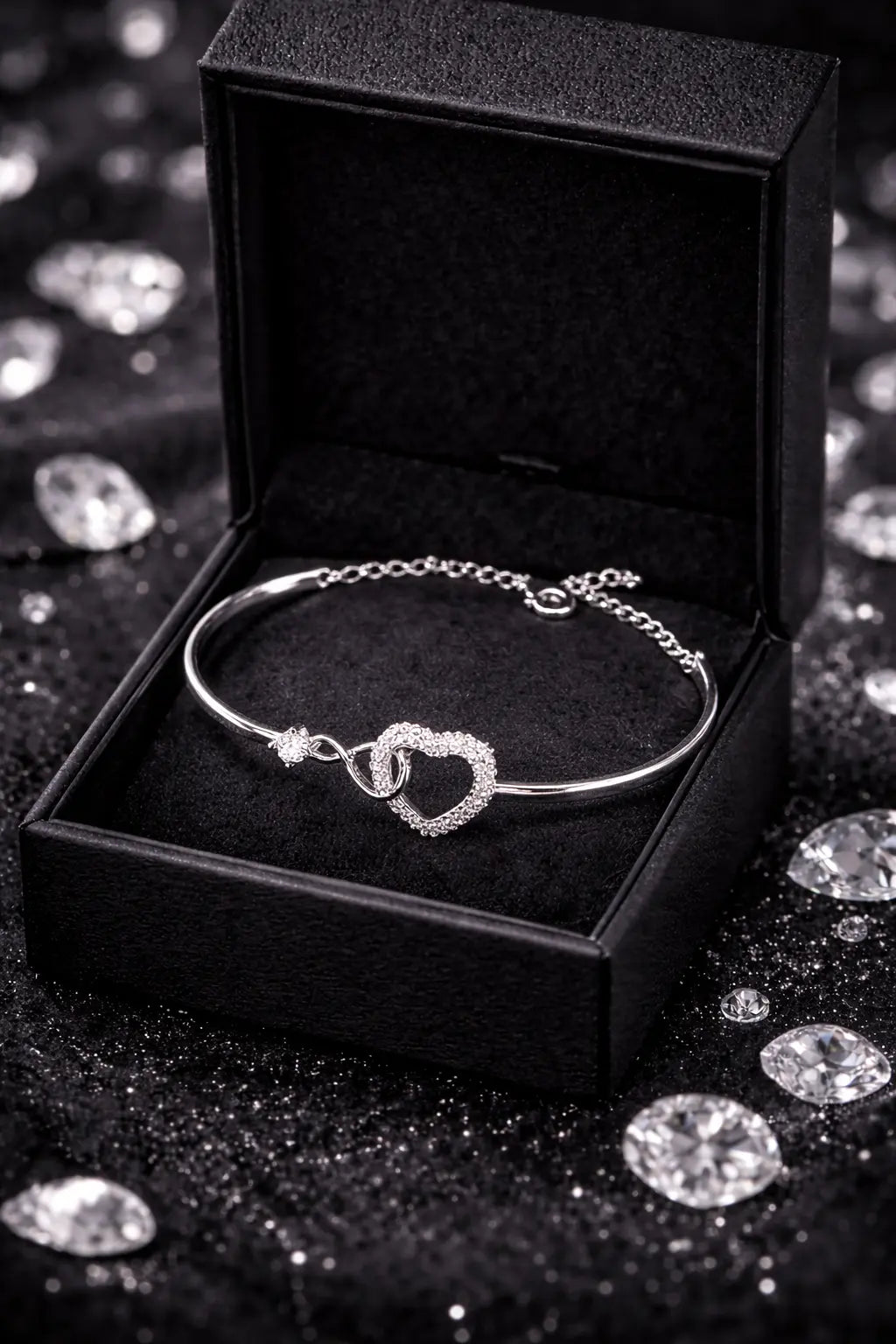 “Always & Forever” Heart Bracelet Spoil Her